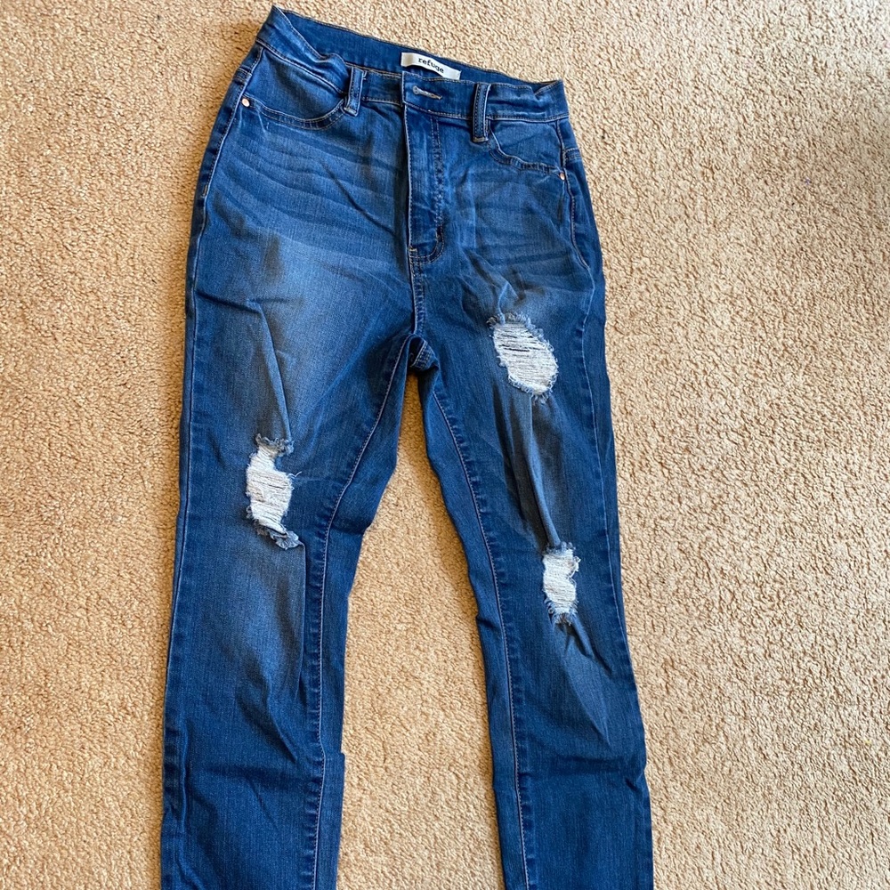 High Waisted Skinny Jeans